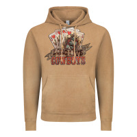Vintage Camel long live cowboys cards Vintage Hoodie - NancyCooperArtShop
