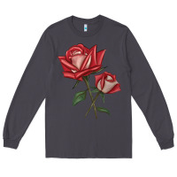 Smoke Love Rose Long Sleeve Tee - LillyAllenDesigns