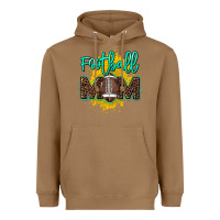 Toasted Coconut Football Mom mother's day Heavyweight Hoodie - HowdyJamesFarm