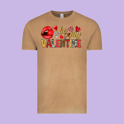 Be My Valentine Vintage Tee Designed By Nancycooperartshop