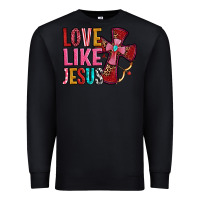 Black love like jesus Premium Sweatshirt - OliviaCreatesArt