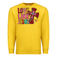 Lemon love like jesus Premium Sweatshirt - OliviaCreatesArt