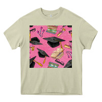 Mossy pink glitter graduation seamless pattern Heavy Core Tee - BundleAndBundleShop