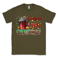 Army Green afamilytloveschristmas Classic Tee - CowhideDigitalArt