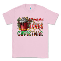 Bubblegum Pink afamilytloveschristmas Classic Tee - CowhideDigitalArt