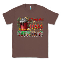 Chestnut afamilytloveschristmas Classic Tee - CowhideDigitalArt