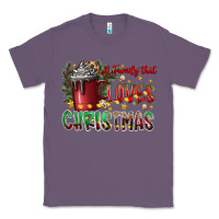 Lavender afamilytloveschristmas Classic Tee - CowhideDigitalArt