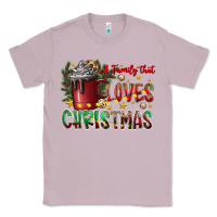 Lilac afamilytloveschristmas Classic Tee - CowhideDigitalArt