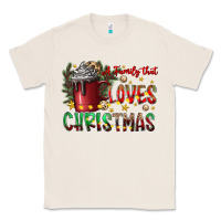 Natural afamilytloveschristmas Classic Tee - CowhideDigitalArt
