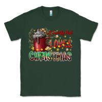 Sports Green afamilytloveschristmas Classic Tee - CowhideDigitalArt