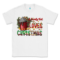 White afamilytloveschristmas Classic Tee - CowhideDigitalArt