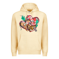 Pina Colada nurse hearts Premium Hoodie - CowGirlArtShop