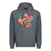 Rock nurse hearts Premium Hoodie - CowGirlArtShop