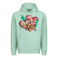 Seafoam nurse hearts Premium Hoodie - CowGirlArtShop