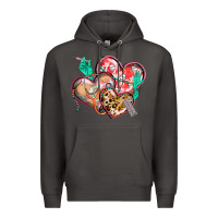 Smoke nurse hearts Premium Hoodie - CowGirlArtShop