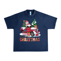 Pink Merry Christmas Urban Heavy Tee | Teevron