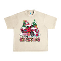 Sandshell pink merry christmas Urban Heavy Tee - MaliasSmallBusiness