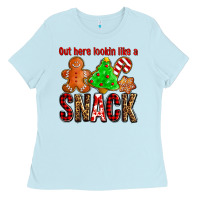 Baby Blue out here lookin like a snack ado Ladies Tee - AdoDesignShop