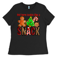 Black out here lookin like a snack ado Ladies Tee - AdoDesignShop