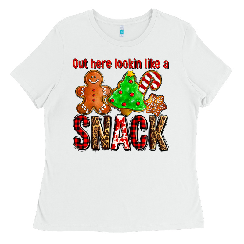 Out Here Lookin Like A Snack Ado Ladies Tee by AdoDesignShop | Teevron