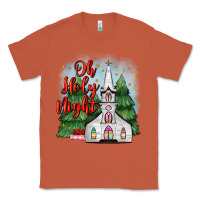 Copper christmas church oh holy night Classic Tee - MaliasSmallBusiness