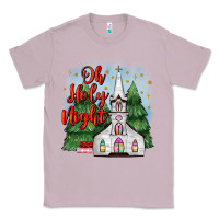 Lilac christmas church oh holy night Classic Tee - MaliasSmallBusiness