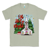 Matcha christmas church oh holy night Classic Tee - MaliasSmallBusiness