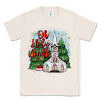 Natural christmas church oh holy night Classic Tee - MaliasSmallBusiness