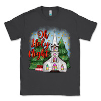 Smoke christmas church oh holy night Classic Tee - MaliasSmallBusiness