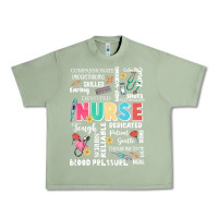 Oil Green nurse word Urban Heavy Tee - JahusDesignShop