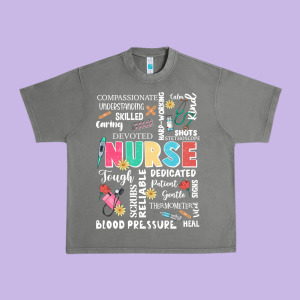 Nurse Word Urban Heavy Tee Designed By Jahusdesignshop