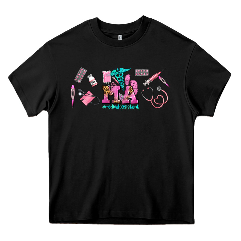 Medical Assistant Elements Heavy Core Tee by AdoDesignShop | Teevron