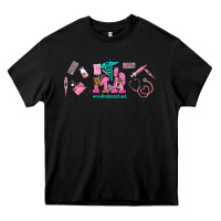 Black medical assistant elements Heavy Core Tee - AdoDesignShop