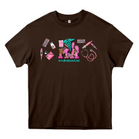 Chocolate Brown medical assistant elements Heavy Core Tee - AdoDesignShop