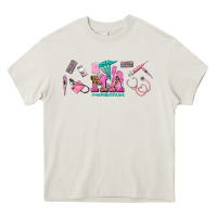Cream medical assistant elements Heavy Core Tee - AdoDesignShop