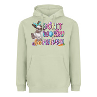 Matcha Don't worry be happy Easter Heavyweight Hoodie - CowGirlArtShop