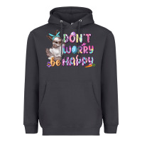 Smoke Don't worry be happy Easter Heavyweight Hoodie - CowGirlArtShop