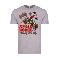 Vintage Zinc giddy up jingle horse pick up your feet Vintage Tee - MaliasSmallBusiness