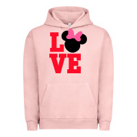 Pigment Salmon Minnie Mouse Urban Hoodie - CowhideDigitalArt