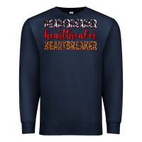 Navy heartbreaker olivia Premium Sweatshirt - OliviaCreatesArt