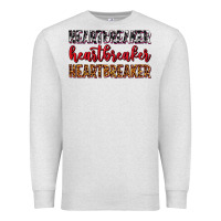 Oatmeal Heather heartbreaker olivia Premium Sweatshirt - OliviaCreatesArt