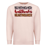 Pale Pink heartbreaker olivia Premium Sweatshirt - OliviaCreatesArt