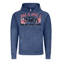 Vintage Denim this is just a chapter not the whole story Vintage Hoodie - MaliasSmallBusiness
