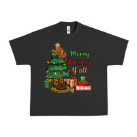 Pigment Black merry christmas y'all Urban Heavy Tee - MaliasSmallBusiness