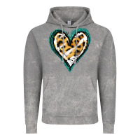 Cloud Rock Glitter Leopard Heart Vintage Hoodie - Jasminsmagicworld
