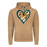 Vintage Camel Glitter Leopard Heart Vintage Hoodie - Jasminsmagicworld
