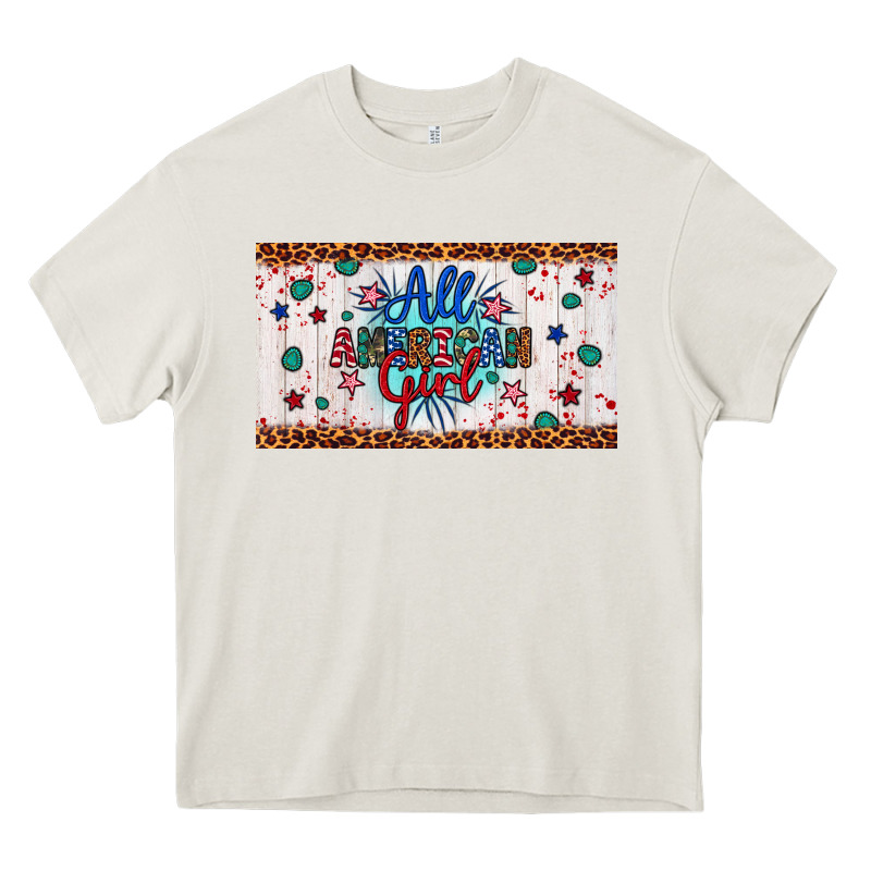 All American Girl Heavy Core Tee by Artiststas | Teevron