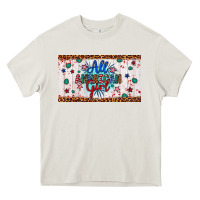 Cream all american girl Heavy Core Tee - Artiststas