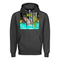 Charcoal Heather reel cool dad bass Zipper Hoodie - TumblerDesignByShophia