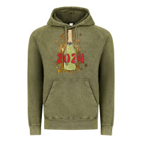 Vintage Olive sparkly champagne Vintage Hoodie - MaliasSmallBusiness
